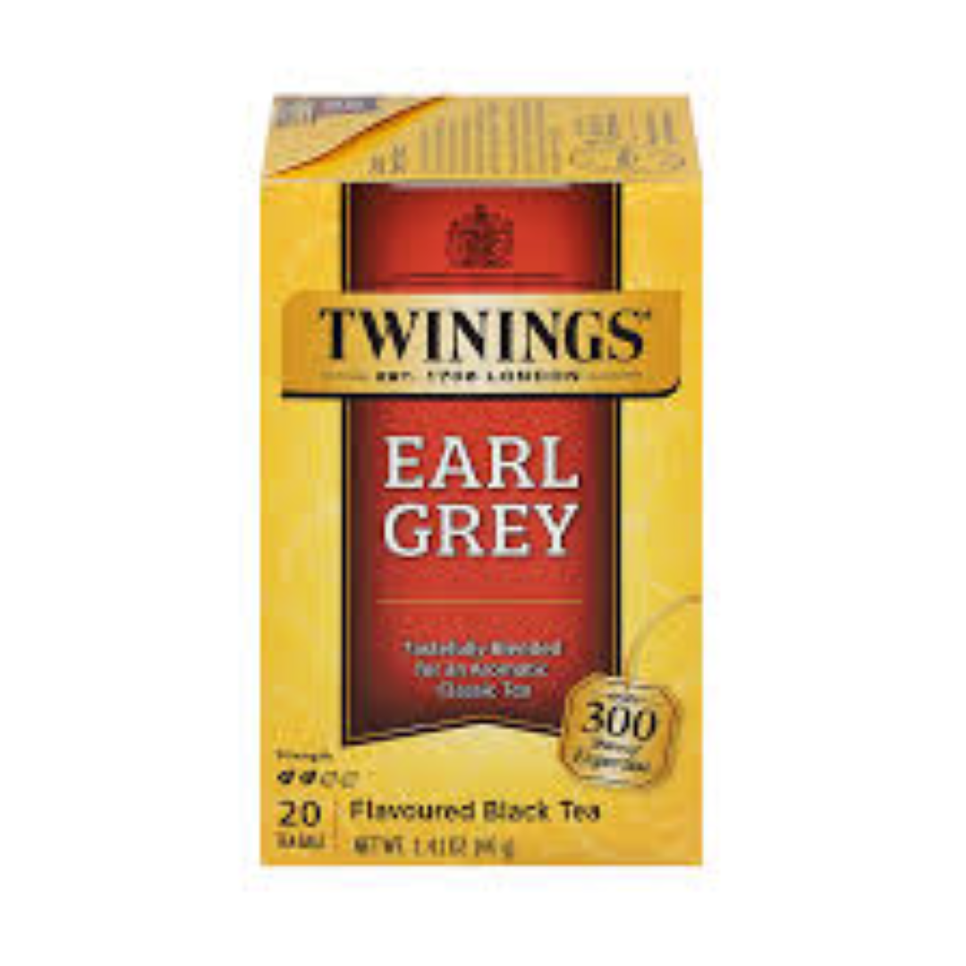 TWININGS EARL GREY TEA 50'S